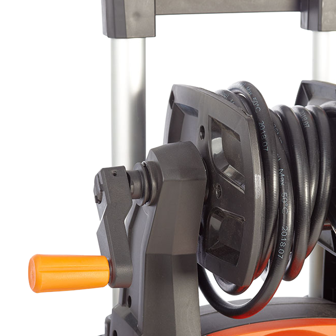 Motor de inducción de 1,8 kW con sistema Total Stop de la hidrolimpiadora Anova.