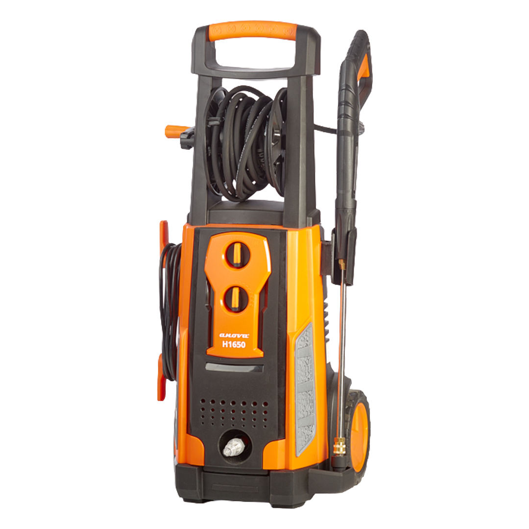 Hidrolimpiadora eléctrica Anova H1650 de 3200W y 150 bar con enrollador de manguera.