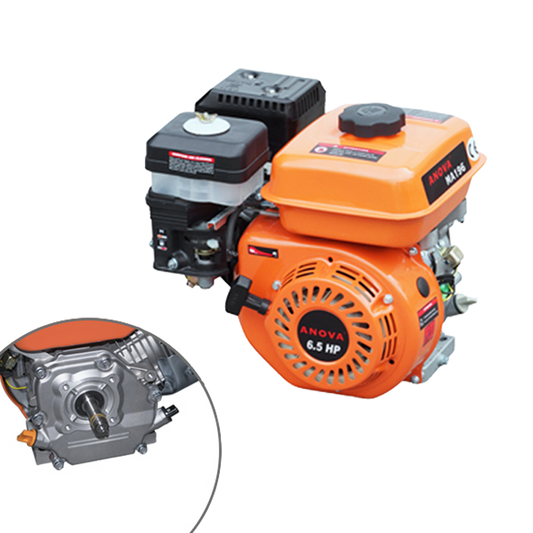 Motor de gasolina de 4 tiempos Anova MA196 de 6,5 HP y 196 cc.