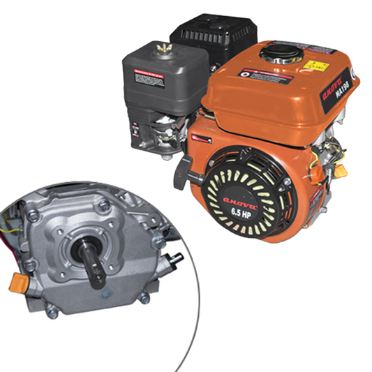 Motor de gasolina 4 tiempos Anova MA198 de 6,5 HP y 196 cc.