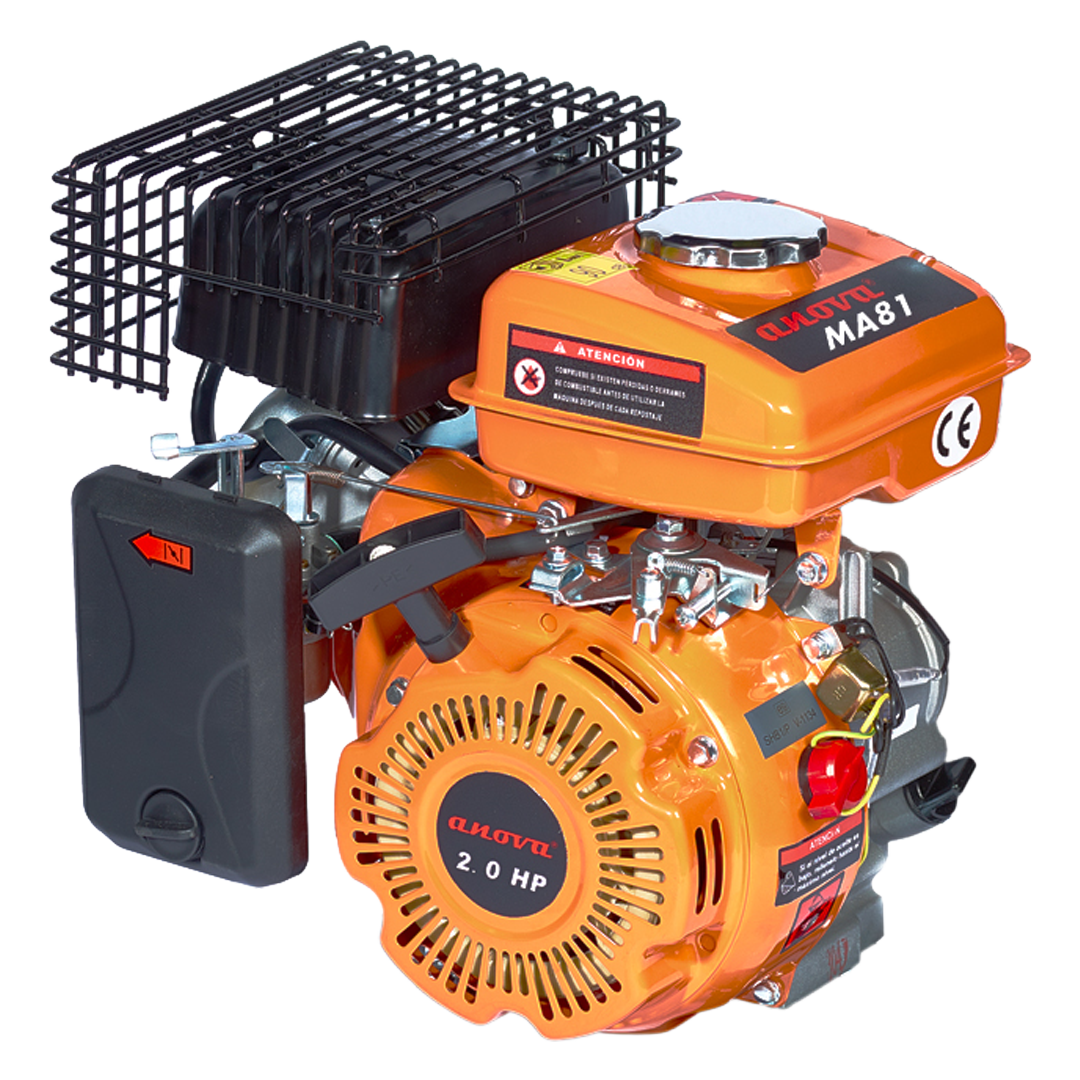 Motor de gasolina 4T 2 HP Anova MA81 para sulfatadora y pulverizadora