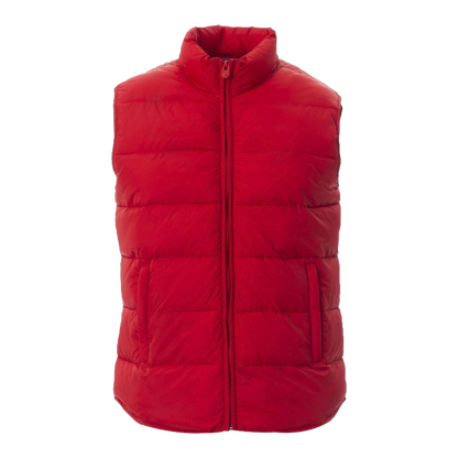 Chaleco acolchado Payper Memory en nylon 320T y 120g de fibra. Ligero y cortaviento. Protege tu torso del frío y trabaja con total agilidad.
