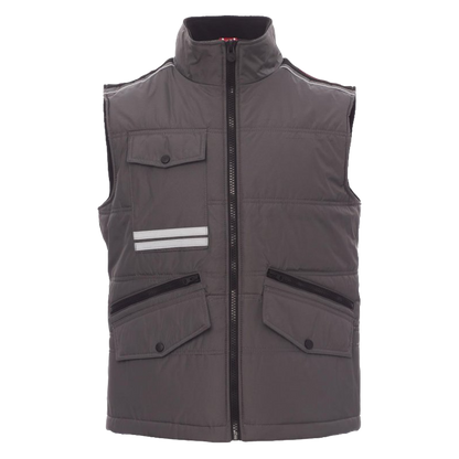 Interior acolchado con forro polar y cremallera para personalización del chaleco Mig 2.0.