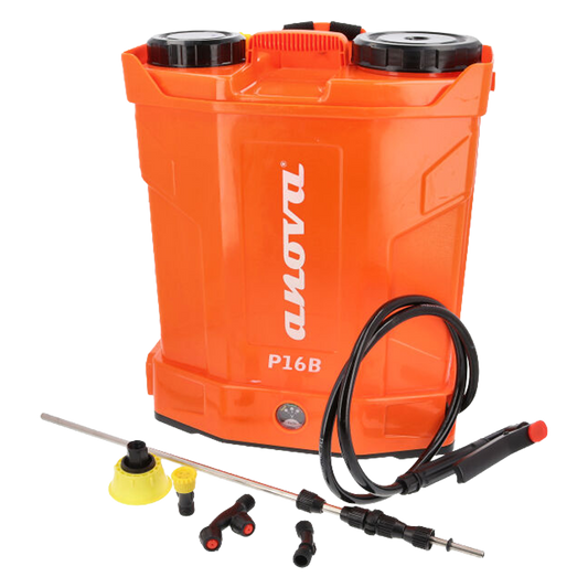 Pulverizador a batería de mochila Anova P16B 16 Litros ref 8436590414736.