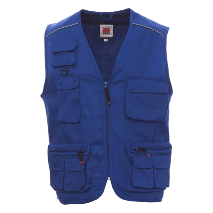 Interior con forro transpirable Dry-Tech en color a contraste del chaleco Pocket.