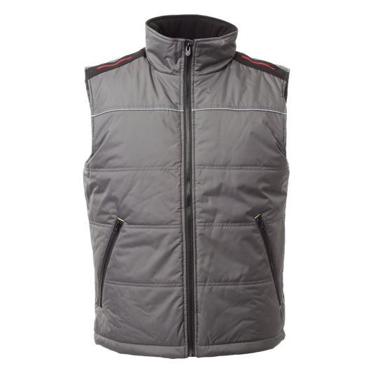 Chaleco laboral unisex Payper Radar 2.0 con membrana TPU y detalles reflectantes.