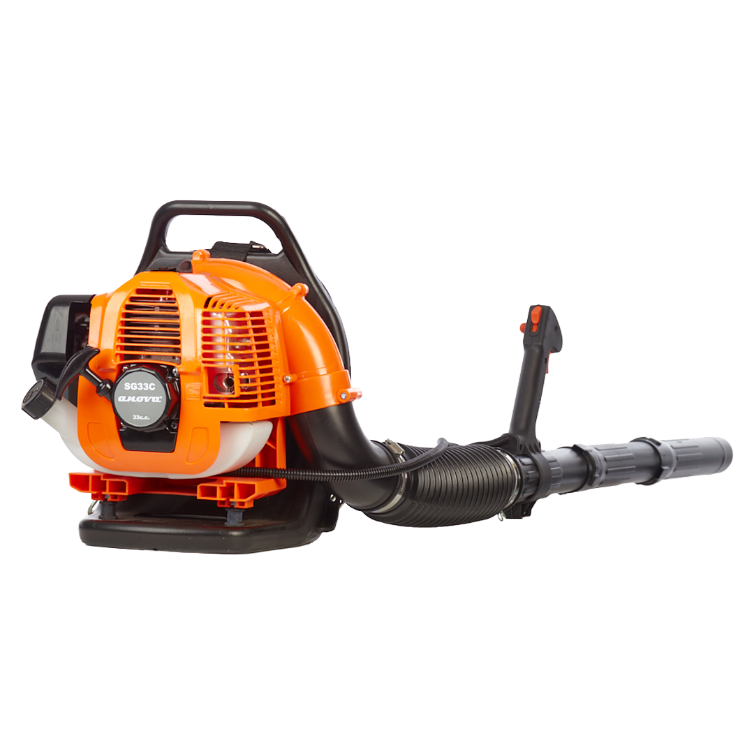 Soplador de gasolina Anova SG33C 33 cc ref SG33C para limpieza de exteriores.