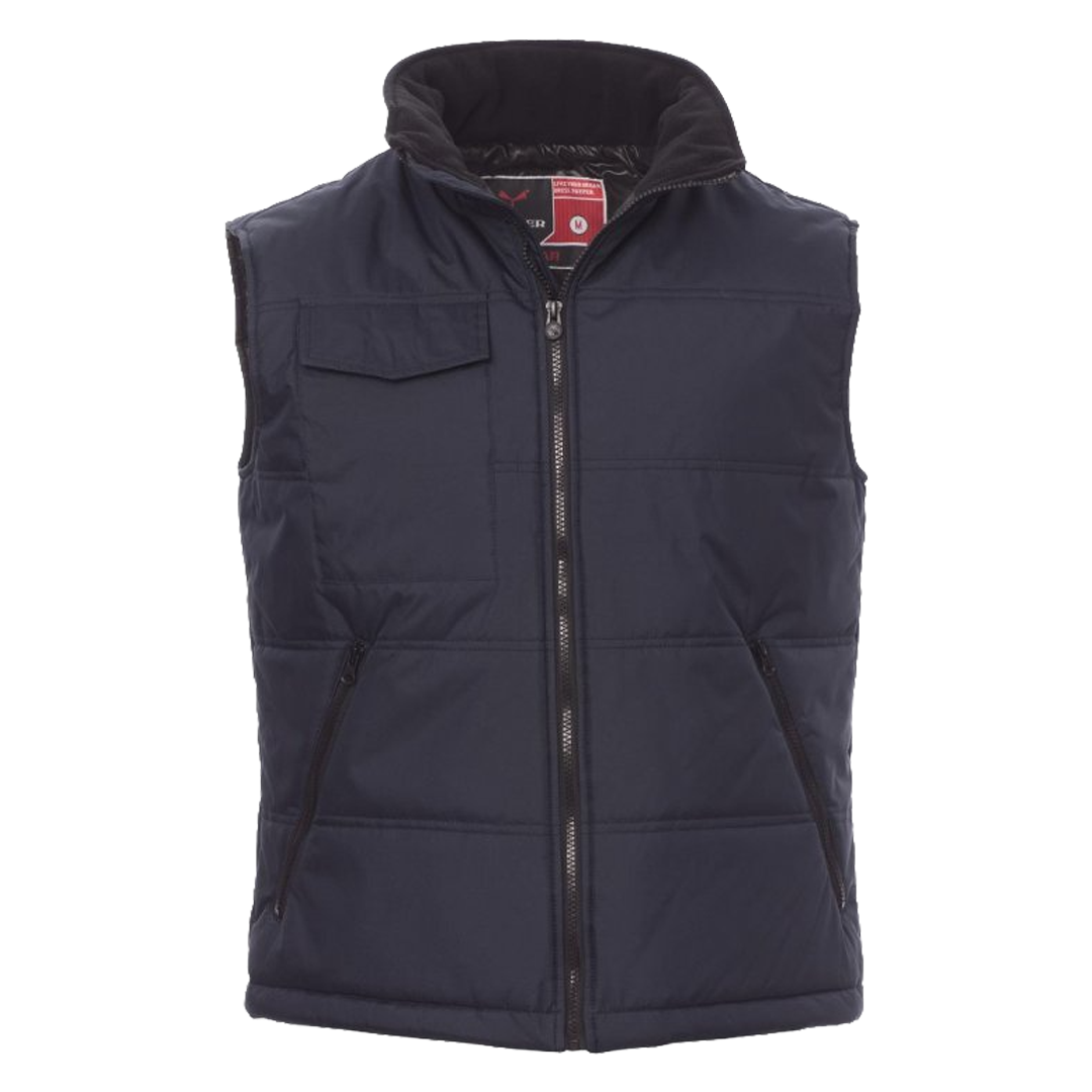 Chaleco acolchado de trabajo STAR con membrana TPU para vestuario laboral.