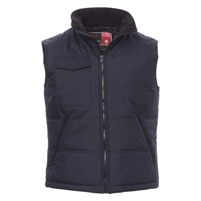 Chaleco acolchado de trabajo STAR con membrana TPU para vestuario laboral.