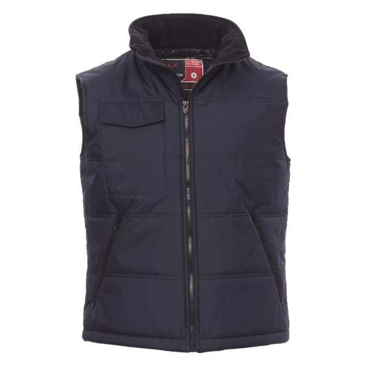 Chaleco acolchado de trabajo STAR con membrana TPU para vestuario laboral.