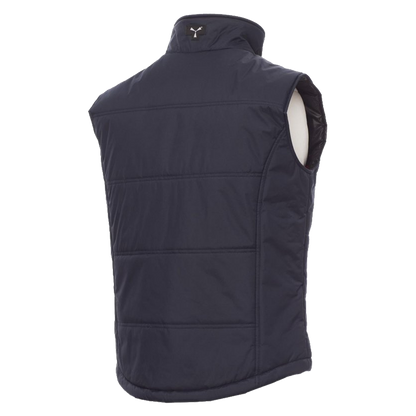 Interior del cuello con forro polar térmico del chaleco acolchado STAR.