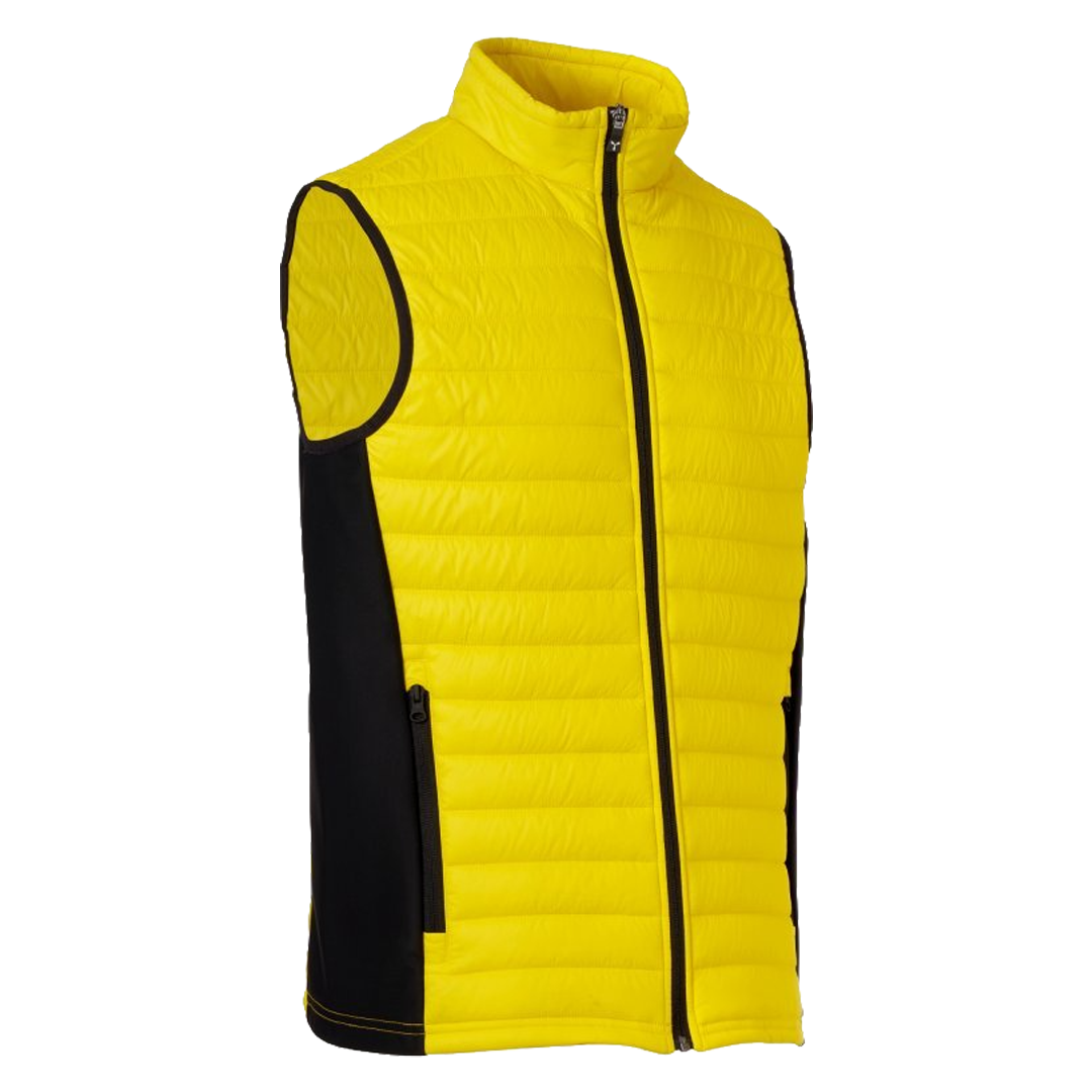 Vista frontal completa del chaleco termico laboral Subway Payper para hombre