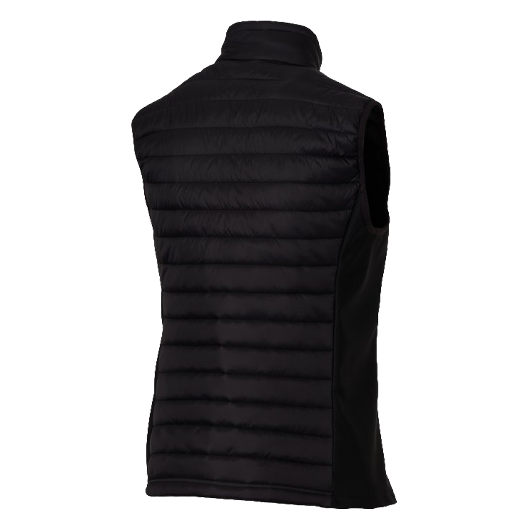 Vista frontal de chaleco termico acolchado para mujer Payper Subway Lady 120 g m2