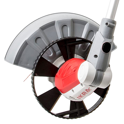 Cabezal de corte semiautomático y protector de seguridad del cortabordes.