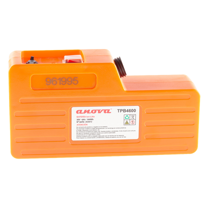 Motor brushless de 1080W y bateria 36V 4Ah en tijera de poda Anova