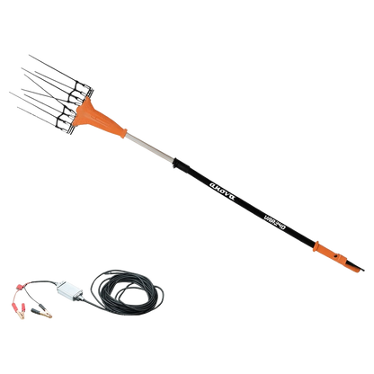 Set de Poda Anova: Tijera 40mm + Sierra 8" + Pértiga 1,5-2,1m 21V