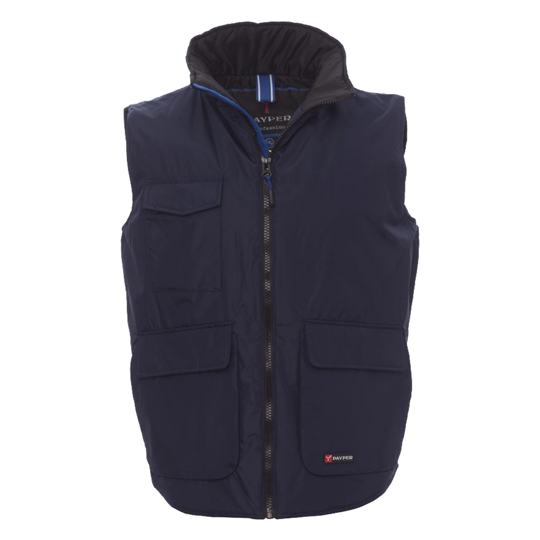 Chaleco acolchado laboral unisex Wanted Payper en poliester Ripstop 240T