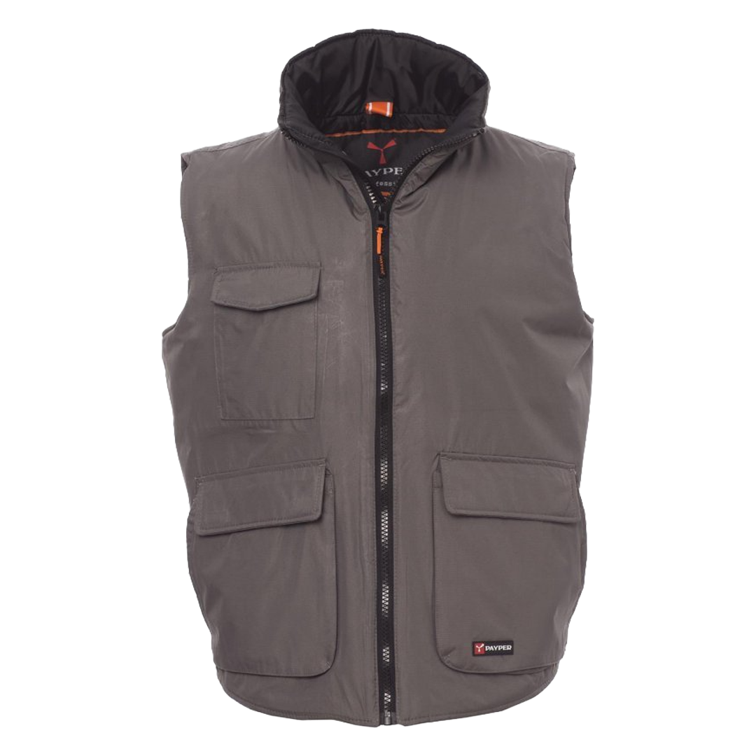 Chaleco acolchado laboral unisex Wanted Payper en poliester Ripstop 240T