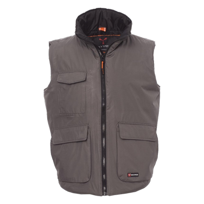 Chaleco acolchado laboral unisex Wanted Payper en poliester Ripstop 240T